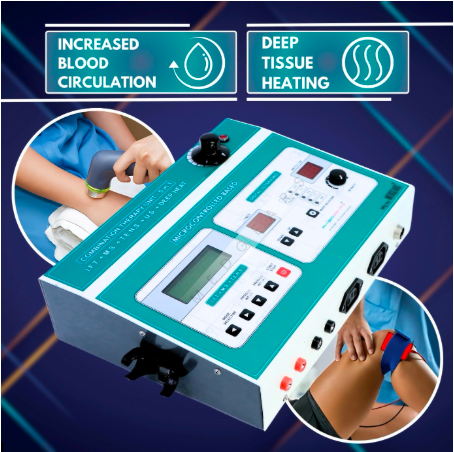 Advanced Physiotherapy 5 in 1 Machine for Comprehensive Pain Relief and Recovery