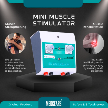 Advanced  Mini Muscle Stimulator 4 pin For Muscle Recovery & Pain Relief