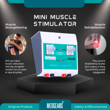 Advanced  Mini Muscle Stimulator 4 pin For Muscle Recovery & Pain Relief