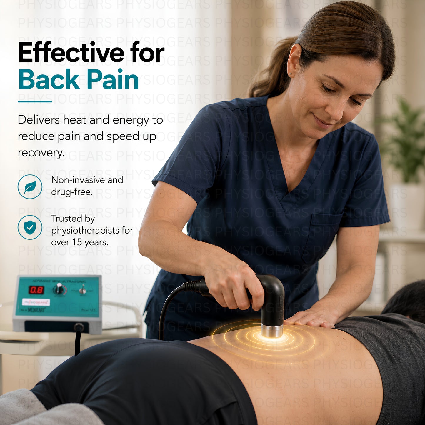 Mini Ultrasonic Physiotherapy Machine