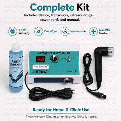 Mini Ultrasonic Physiotherapy Machine