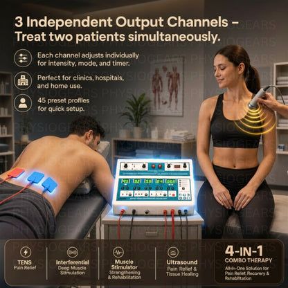 IFT 45 with 4 in 1  Combo (US, IFT, MS, Tens)  (Electrode Pad)