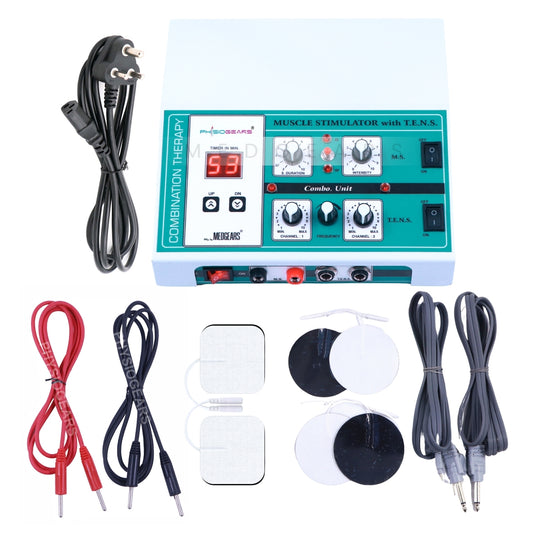 Transcutaneous Electrical Nerve Stimulation +Muscle Stimulator TIMER (Self Adhesive Pad)