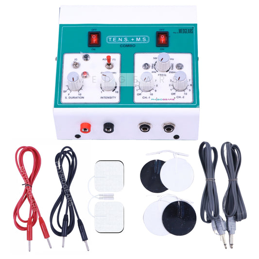 Transcutaneous Electrical Nerve Stimulation + Muscle Stimulator DELUXE (Self Adhesive Pad)