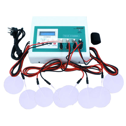 4 CH Transcutaneous Electrical Nerve Stimulation LCD (Self Adhesive Pad)