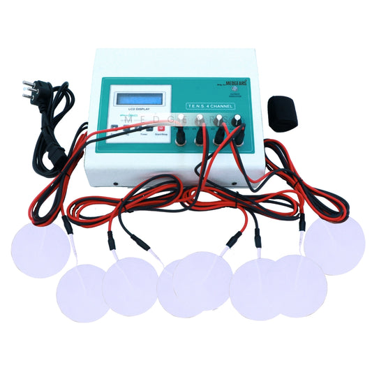 4 CH Transcutaneous Electrical Nerve Stimulation LCD (Self Adhesive Pad)