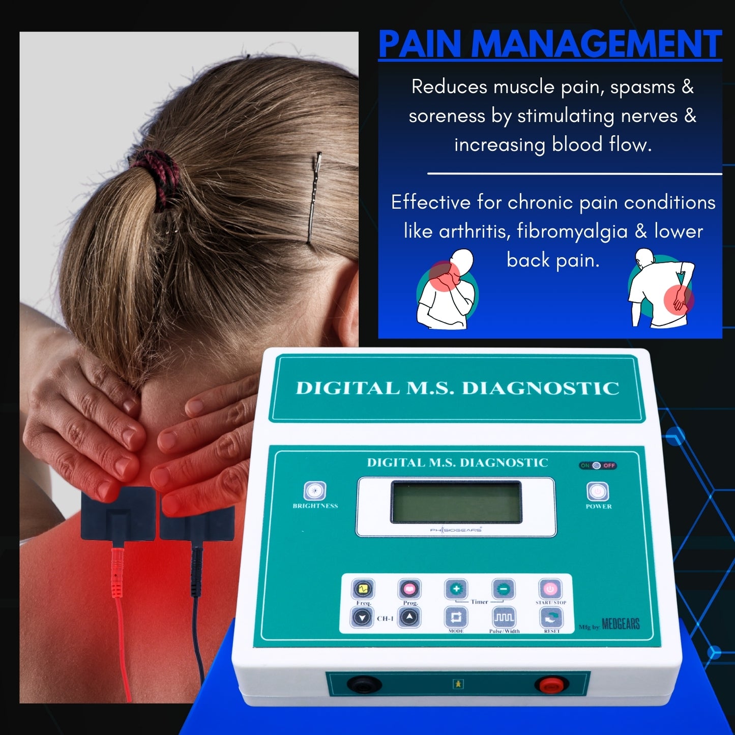 Digital Diagnostic 2 Pin (Electrode Pad)
