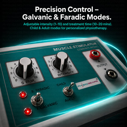 Mini MS 2 Channel Muscle Stimulator Machine