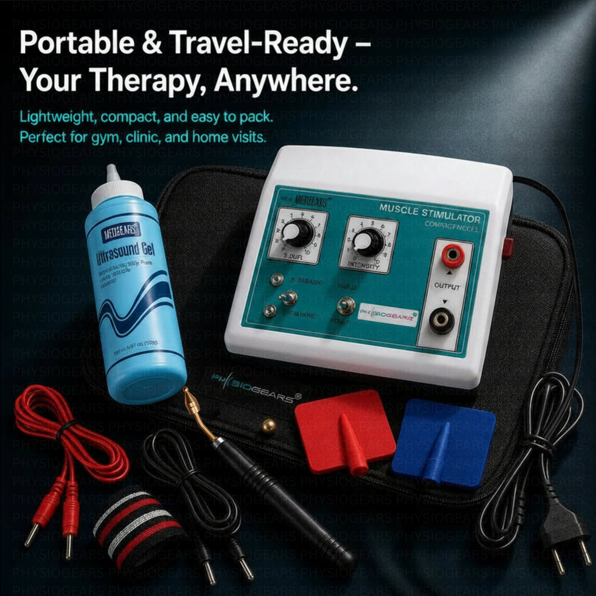 Mini MS 2 Channel Muscle Stimulator Machine