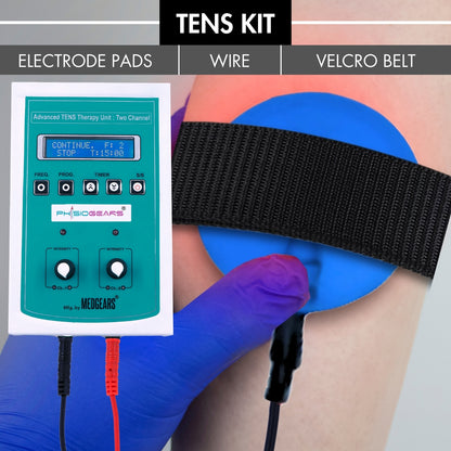 2 ch tens kit (2 wire, 4 pads,1 valacro)