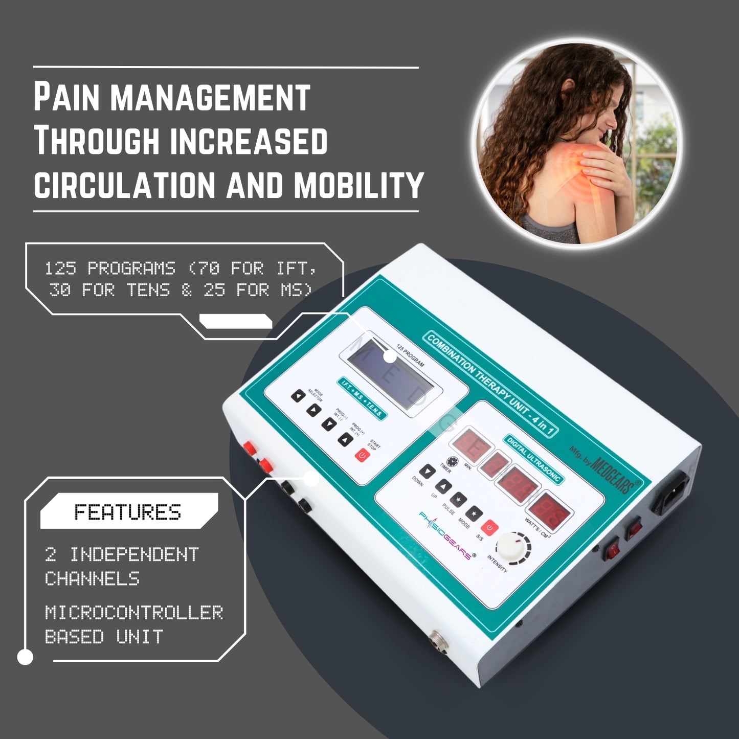 4 in 1 LCD (Electrode Pad)