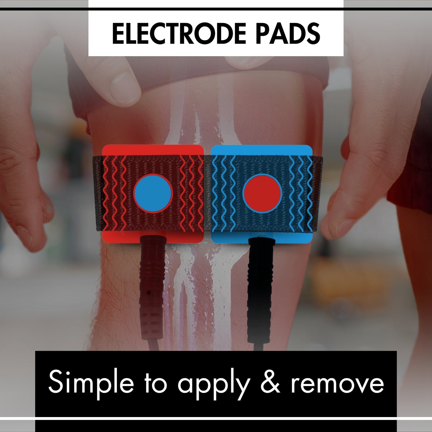 MS 2 pin kit (2pin wire,2 pads,1 valcro)