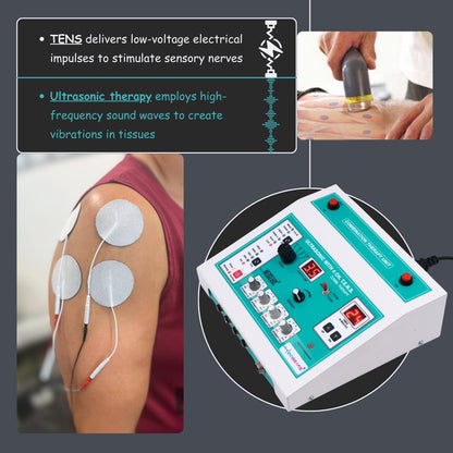 Ultrasound Therapy+ Transcutaneous Electrical Nerve Stimulation AUTOMODE (Self Adhesive Pad)