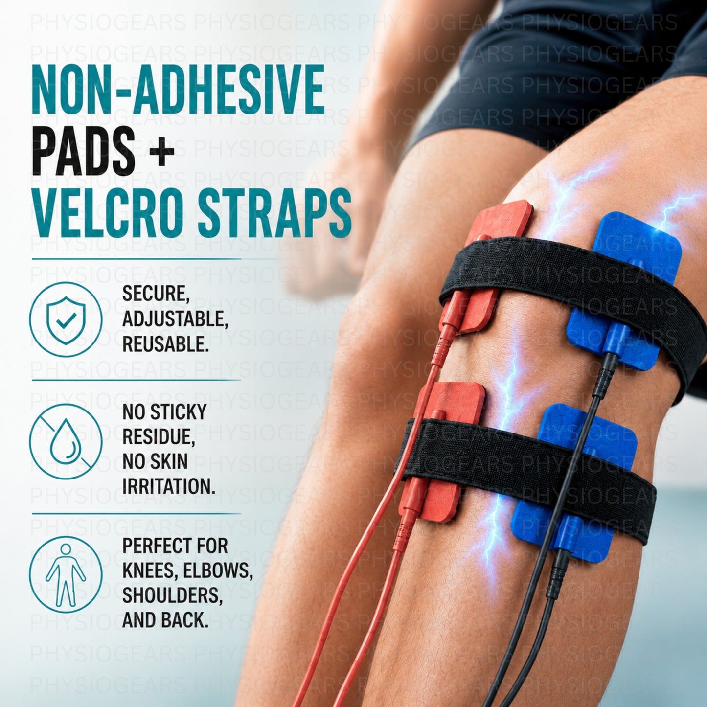 5 In 1 IFT MS Tens Ultrasonic Deep Heat Physiotherapy Machine (Electrode Pad)