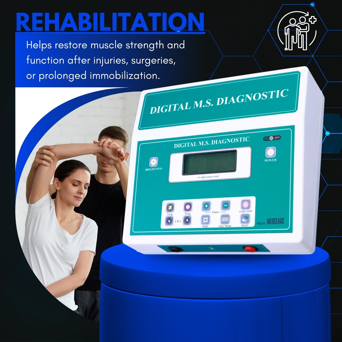 Digital Diagnostic 2 Pin (Electrode Pad)