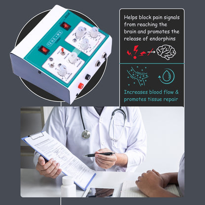 Transcutaneous Electrical Nerve Stimulation + Muscle Stimulator DELUXE (Self Adhesive Pad)