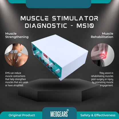 Muscle Stimulator 10 DIGNOSTIC 4 PIN (Self Adhesive Pad)
