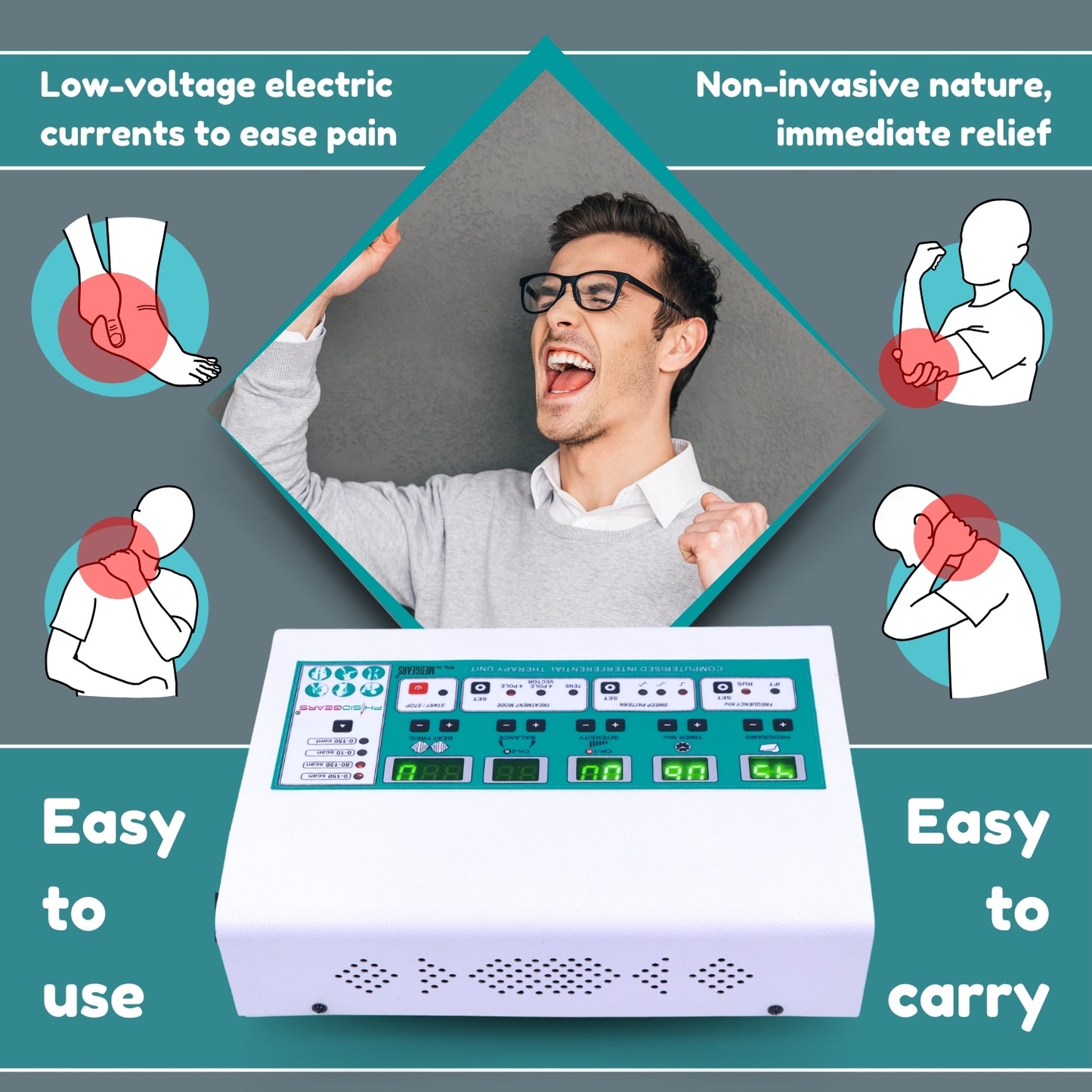 Interferential Therapy 45 PROG (Electrode Pad)