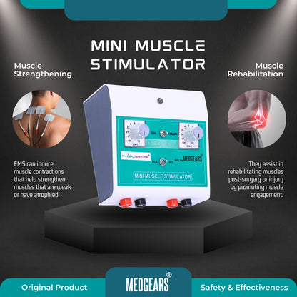 MINI Muscle Stimulator 4 PIN (Self Adhesive Pad)