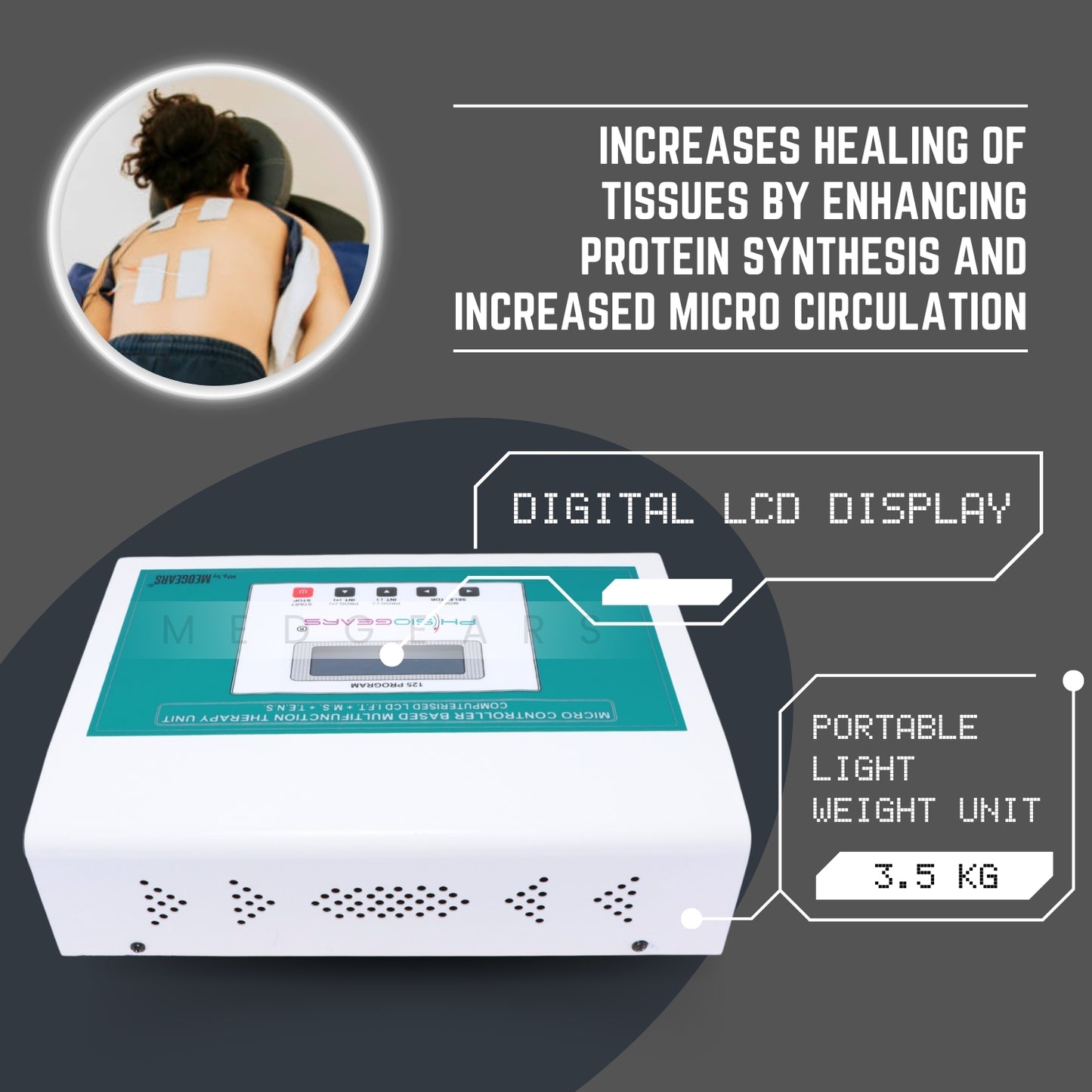 Interferential Therapy 125 PROG (Self Adhesive Pad)