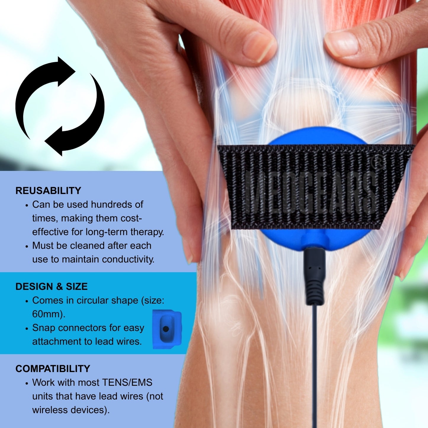Tens Pad 4pc