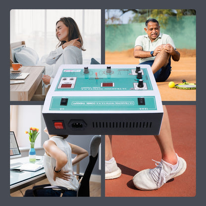 Ultrasound Therapy+ Transcutaneous Electrical Nerve Stimulation 2 Channel (Self Adhesive Pad)