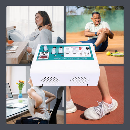 Transcutaneous Electrical Nerve Stimulation +Muscle Stimulator TIMER (Self Adhesive Pad)