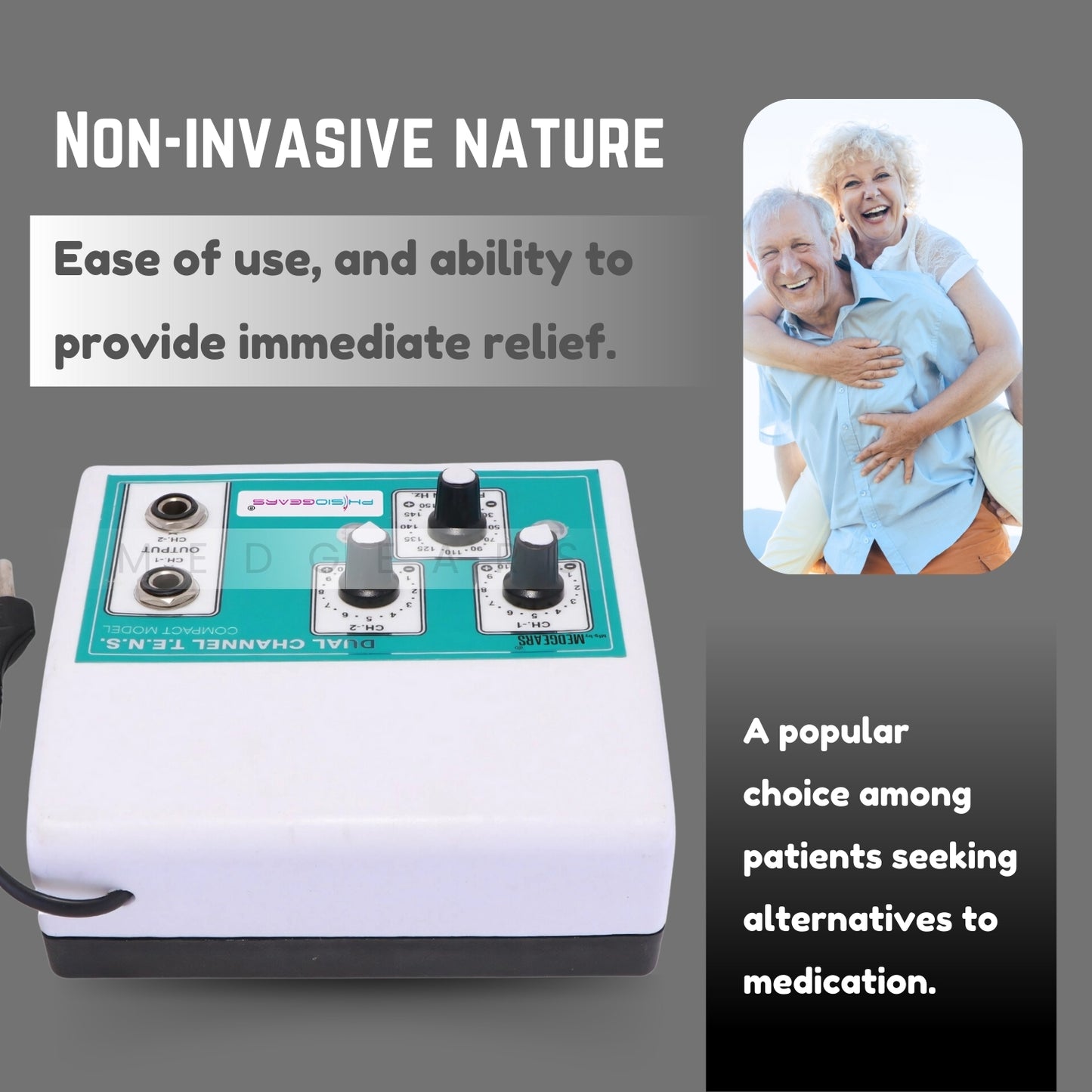 Mini Transcutaneous Electrical Nerve Stimulation 2 PIN (Electrode Pad)